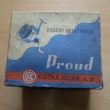 krabice od navij�ku PROUD ,znak �KD Praha